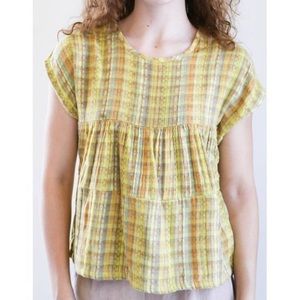 Ace & Jig Marfa top in Amber, Size XS